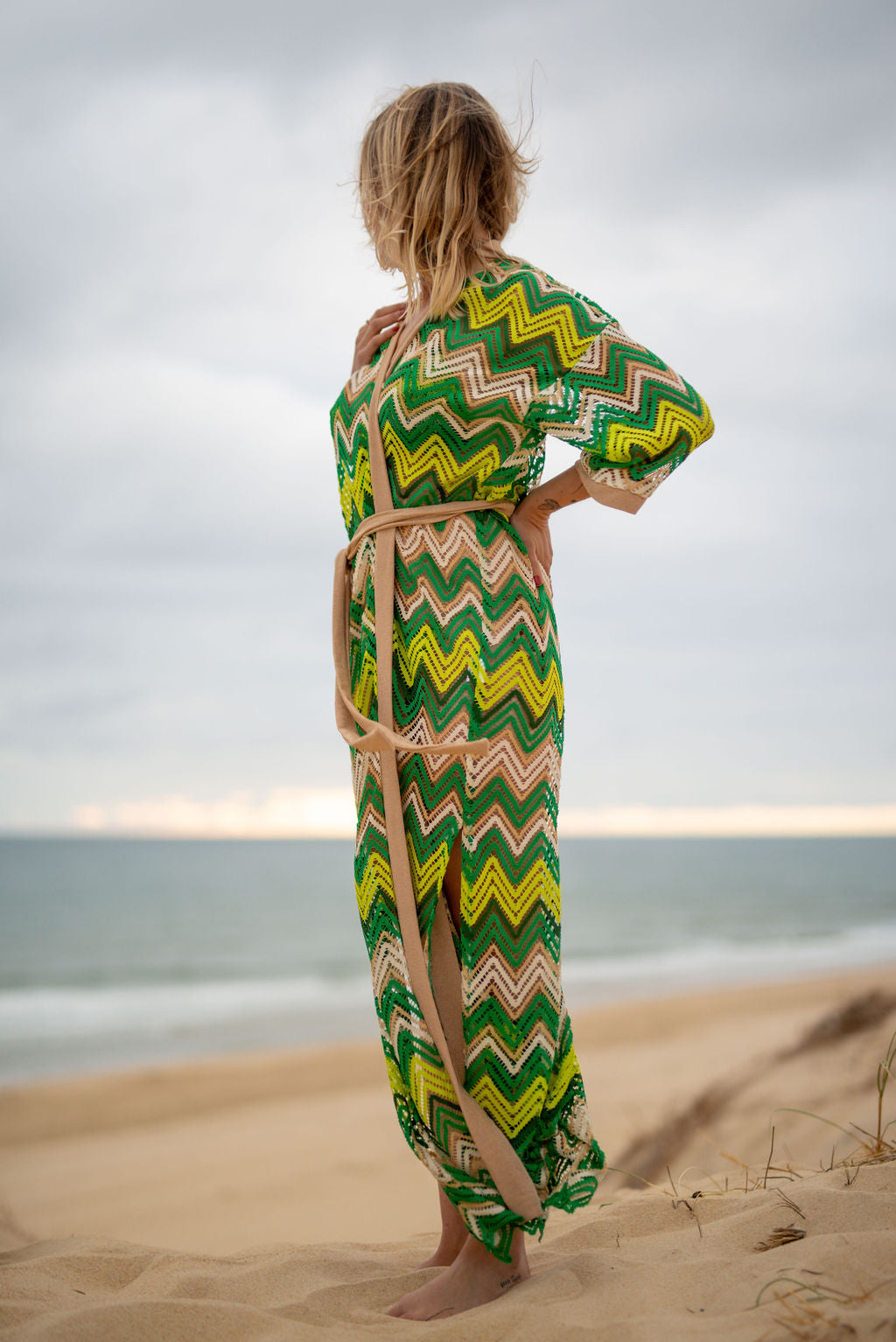 Kimono Palma rose