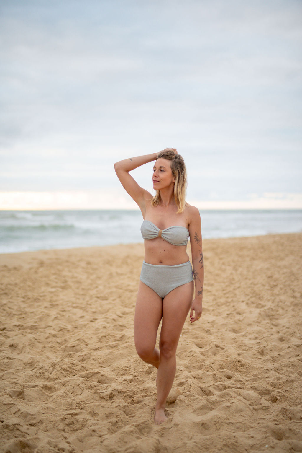 Maillot de bain Ibiza argent