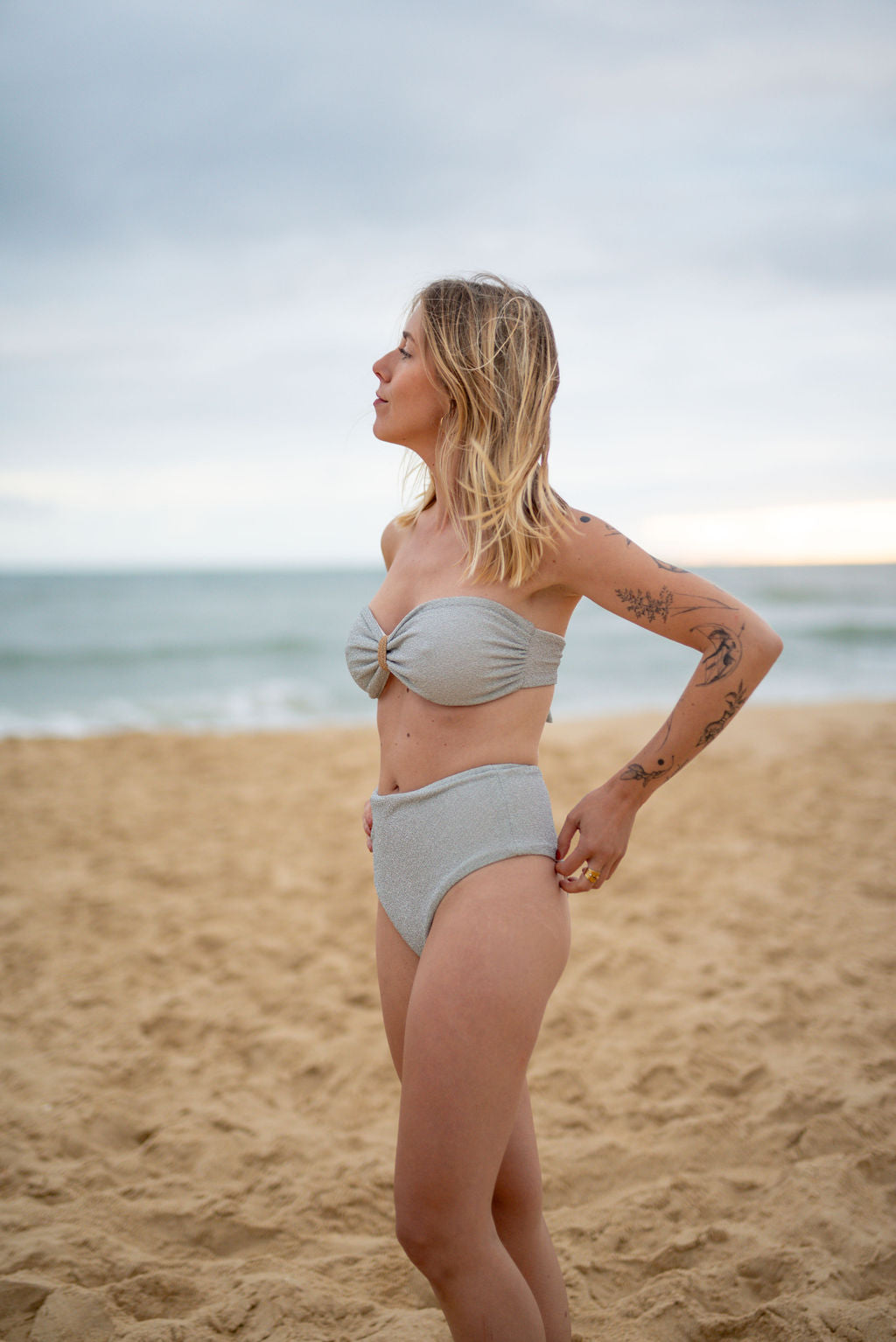 Maillot de bain Ibiza argent