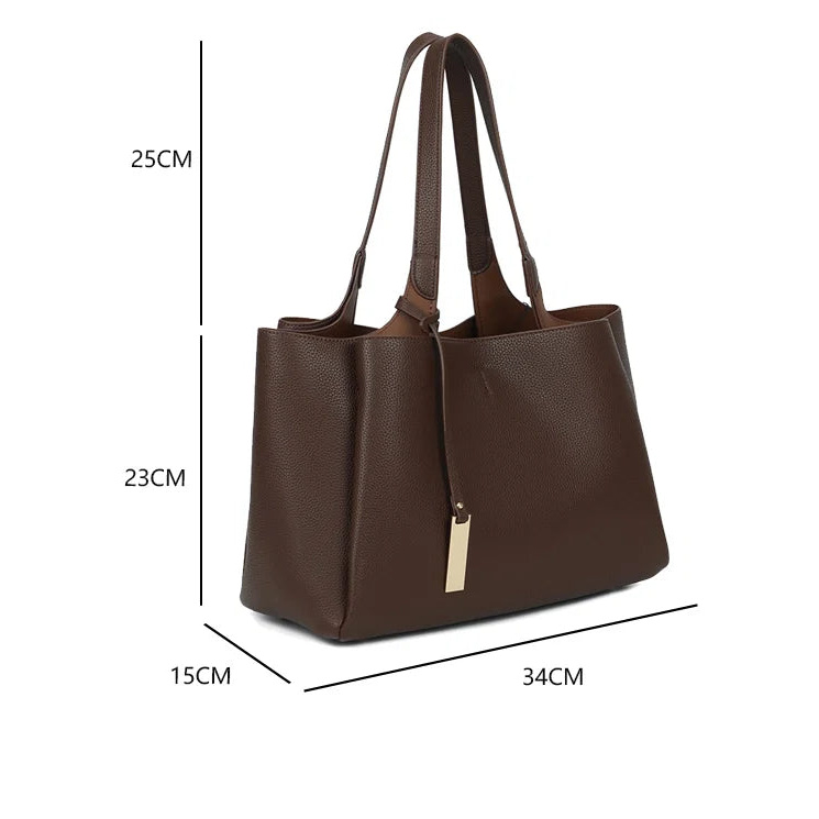 Sac cabas Yann chocolat