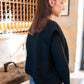 Gilet moumoute Elise noir
