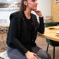 Gilet moumoute Elise noir