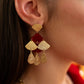 Boucles d'oreilles Soho rouges