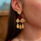 Boucles d'oreilles Soho rouges