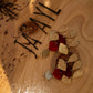 Boucles d'oreilles Soho rouges