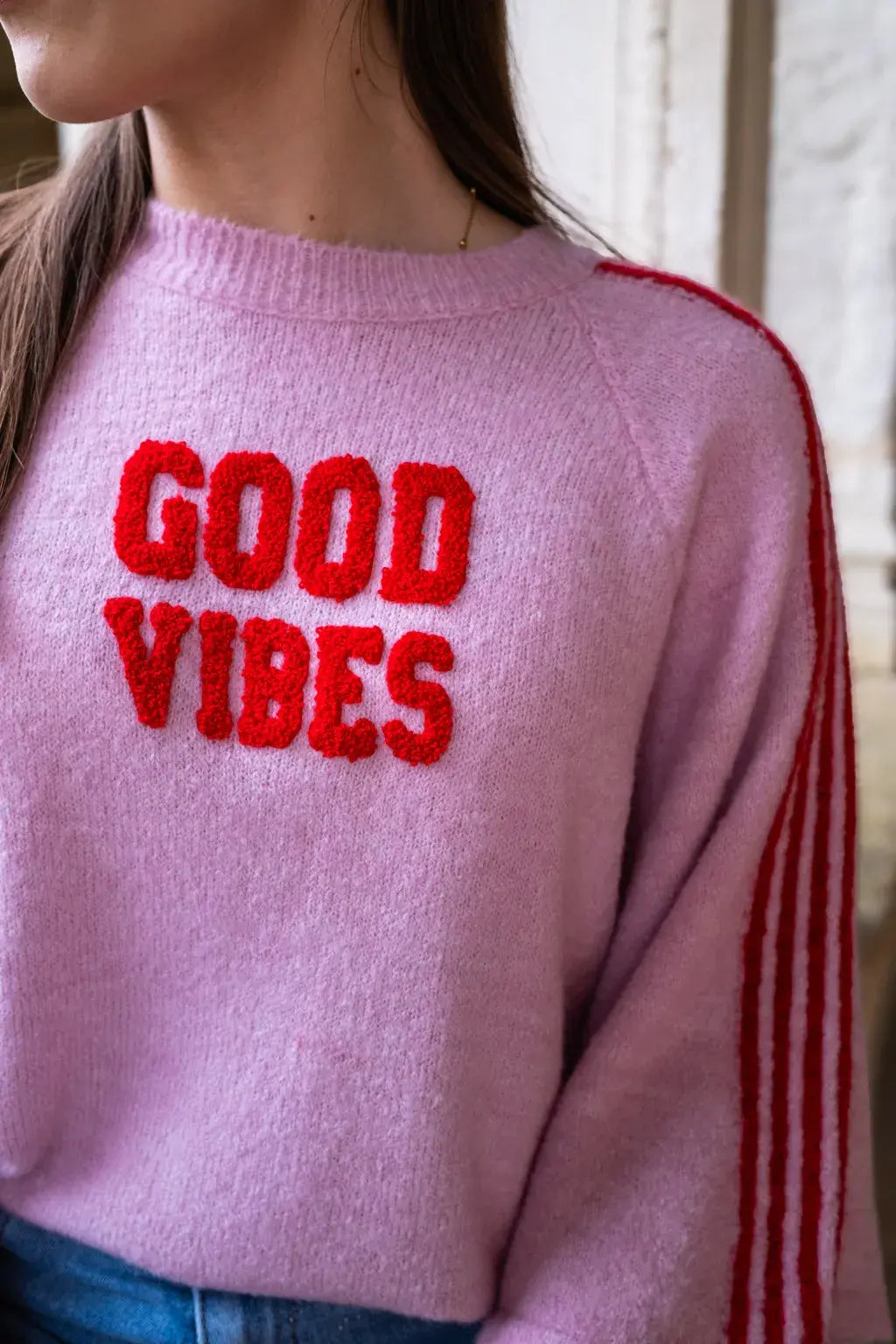 Pull Good vibes rose