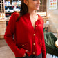 Gilet Alix rouge