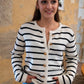 Gilet Iris marinière