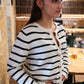 Gilet Iris marinière
