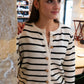 Gilet Iris marinière