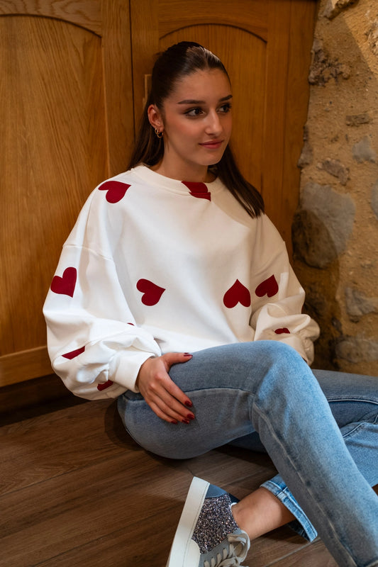 Sweat Alma blanc