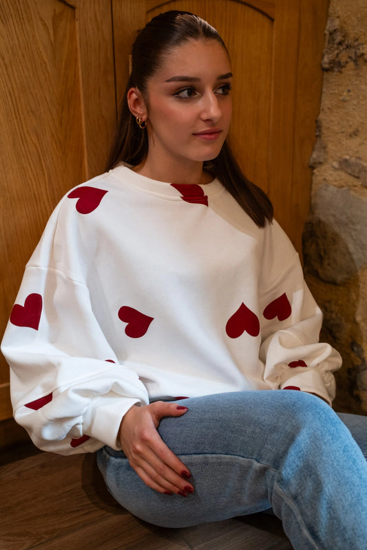 Sweat Alma blanc
