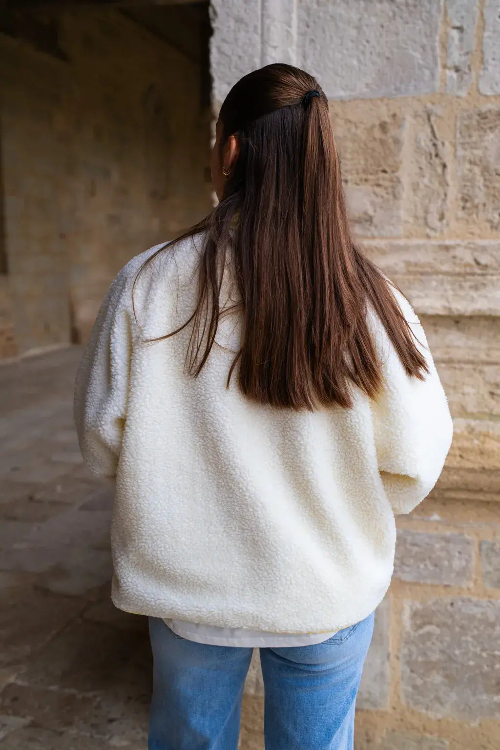 Veste réversible Oxanna jaune