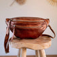 Sac banane en cuir - Chuck marron