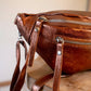 Sac banane en cuir - Chuck marron