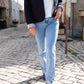 Jean straight Warry