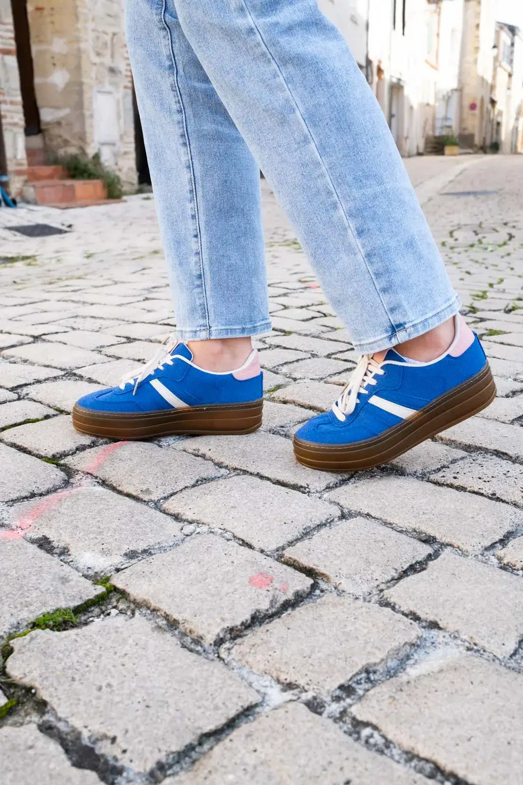 Baskets Elony bleues