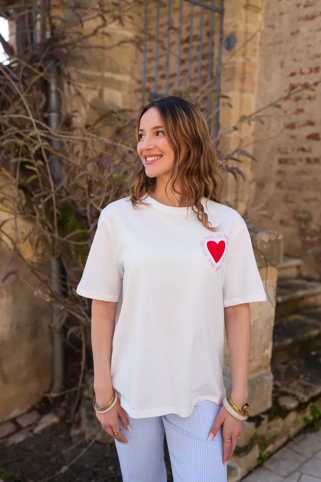 T-shirt Que du love