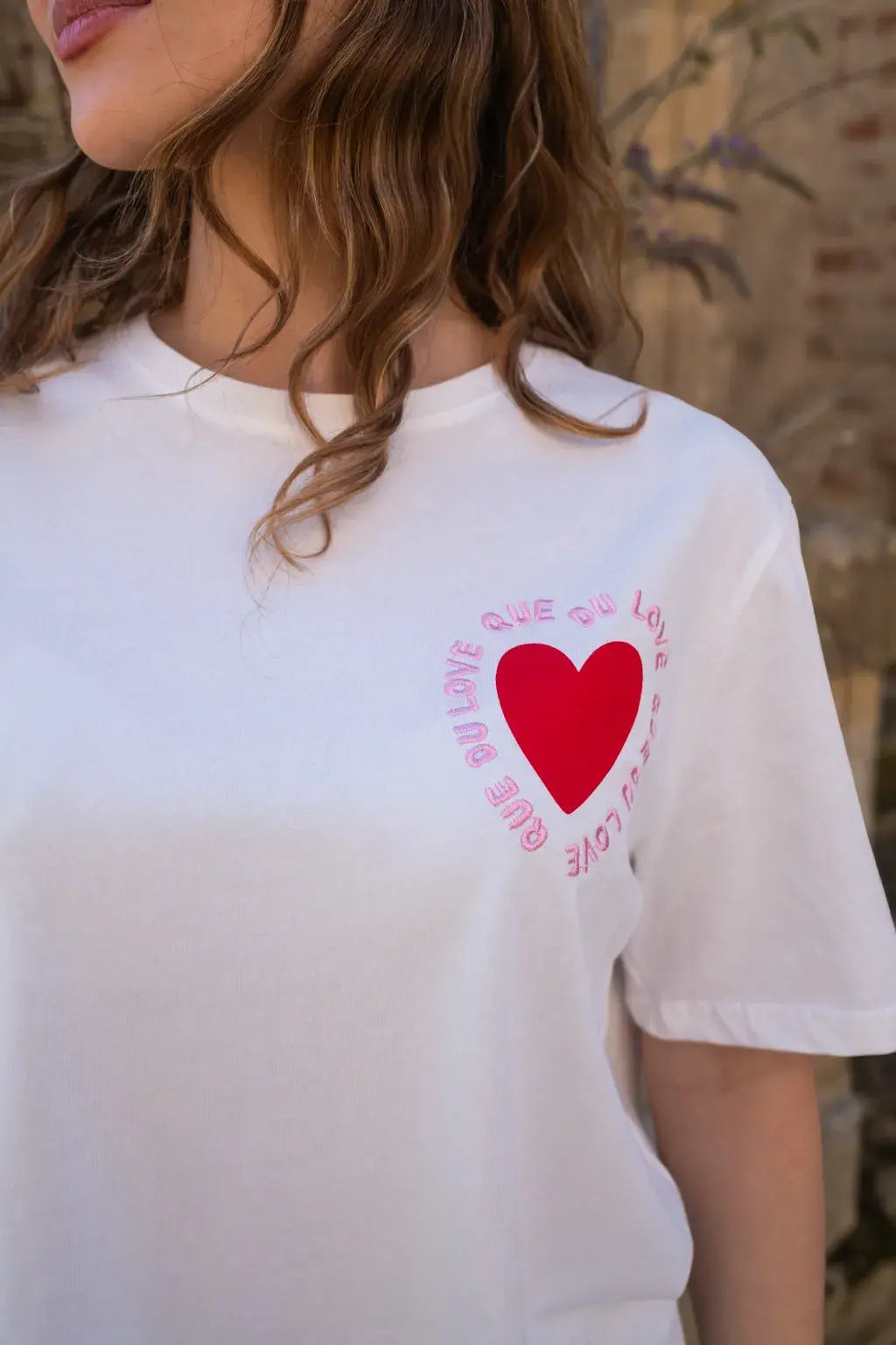 T-shirt Que du love