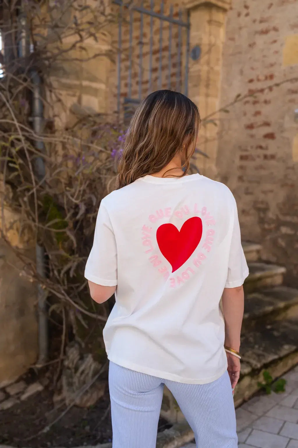 T-shirt Que du love