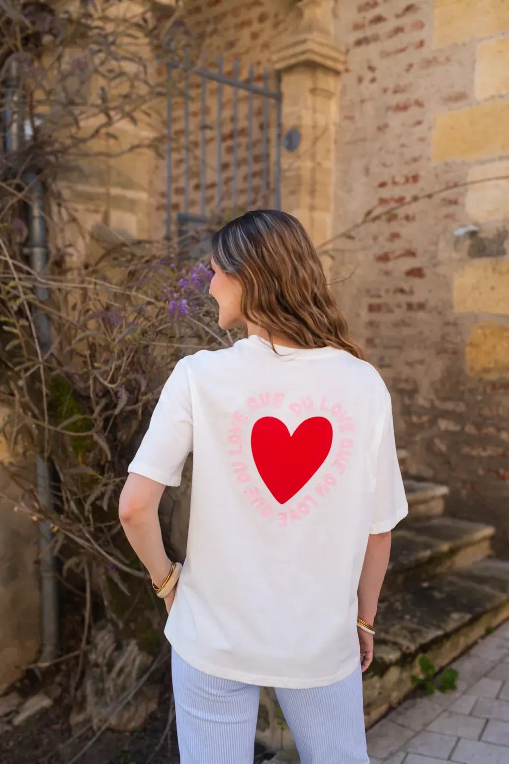 T-shirt Que du love