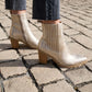 Bottines Paris dorées