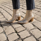 Bottines Paris dorées