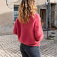 Gilet Bobby framboise
