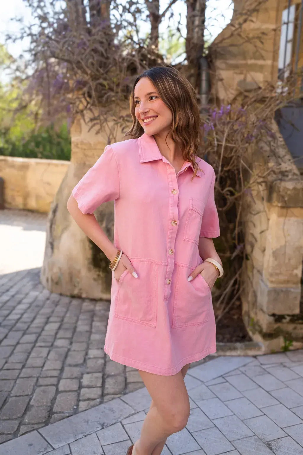 Robe en jean Laureline