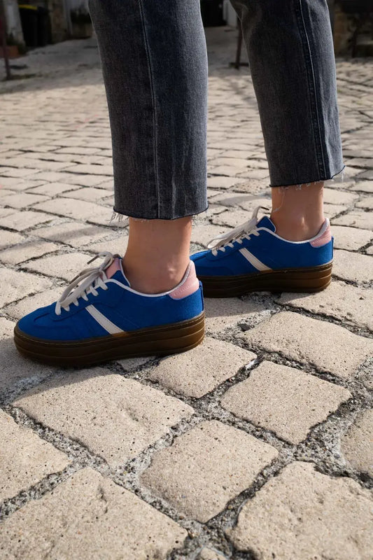 Baskets Elony bleues