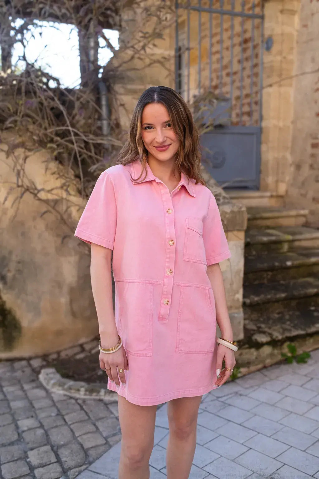 Robe en jean Laureline