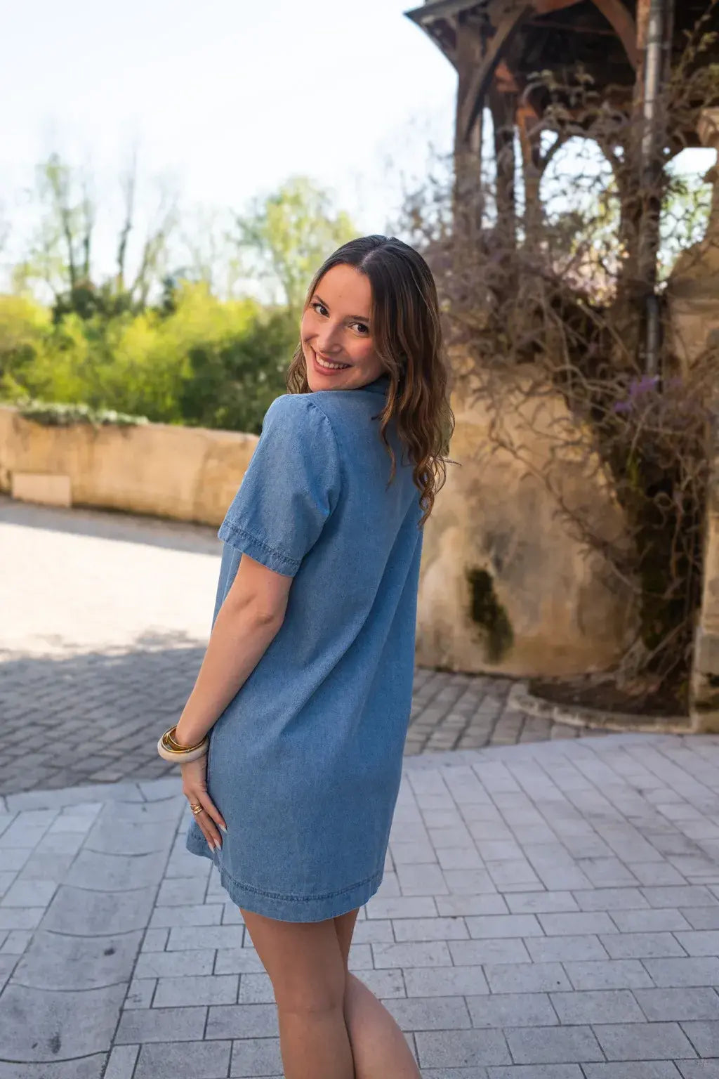 Robe en jean Martina