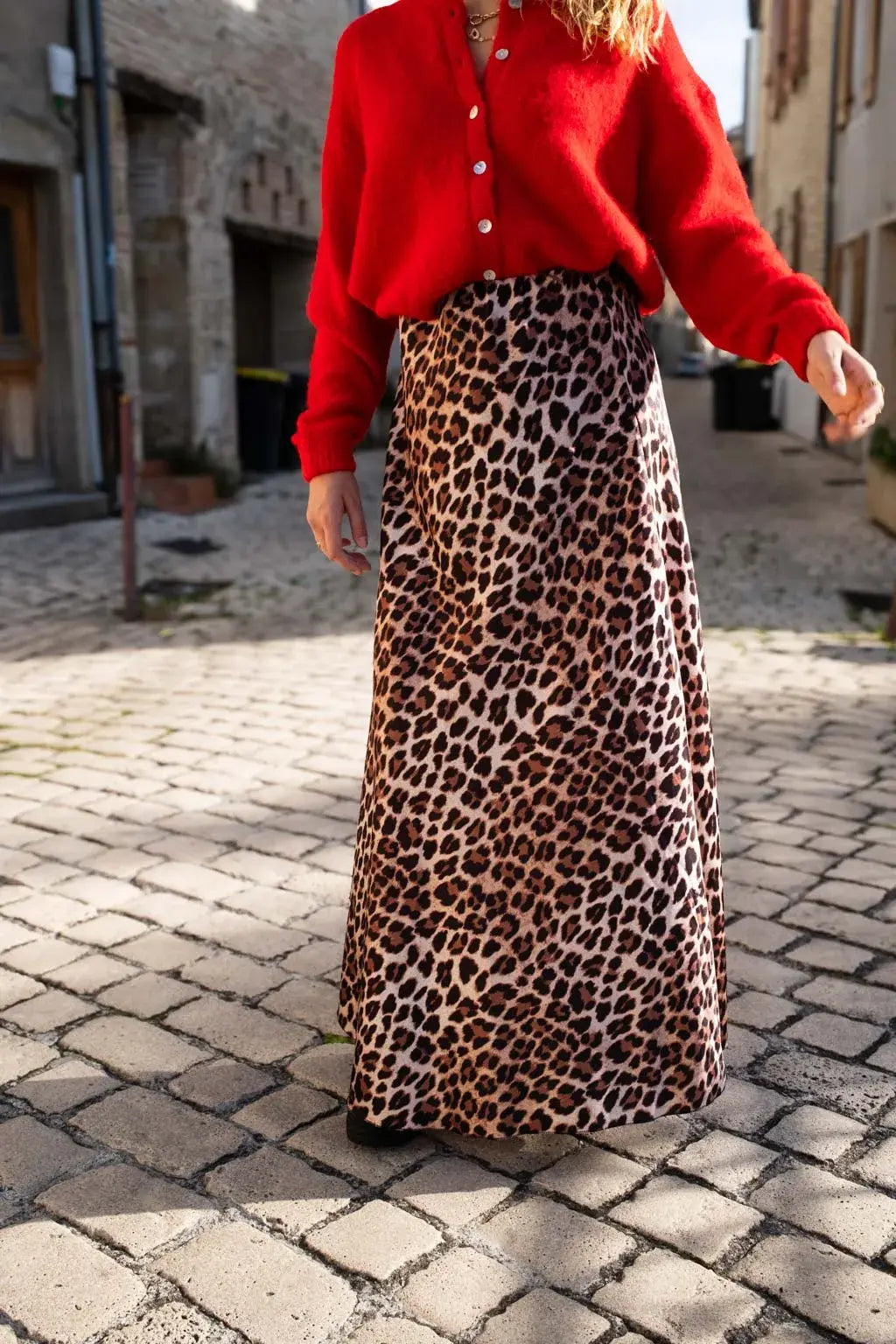 Jupe léopard - Ona