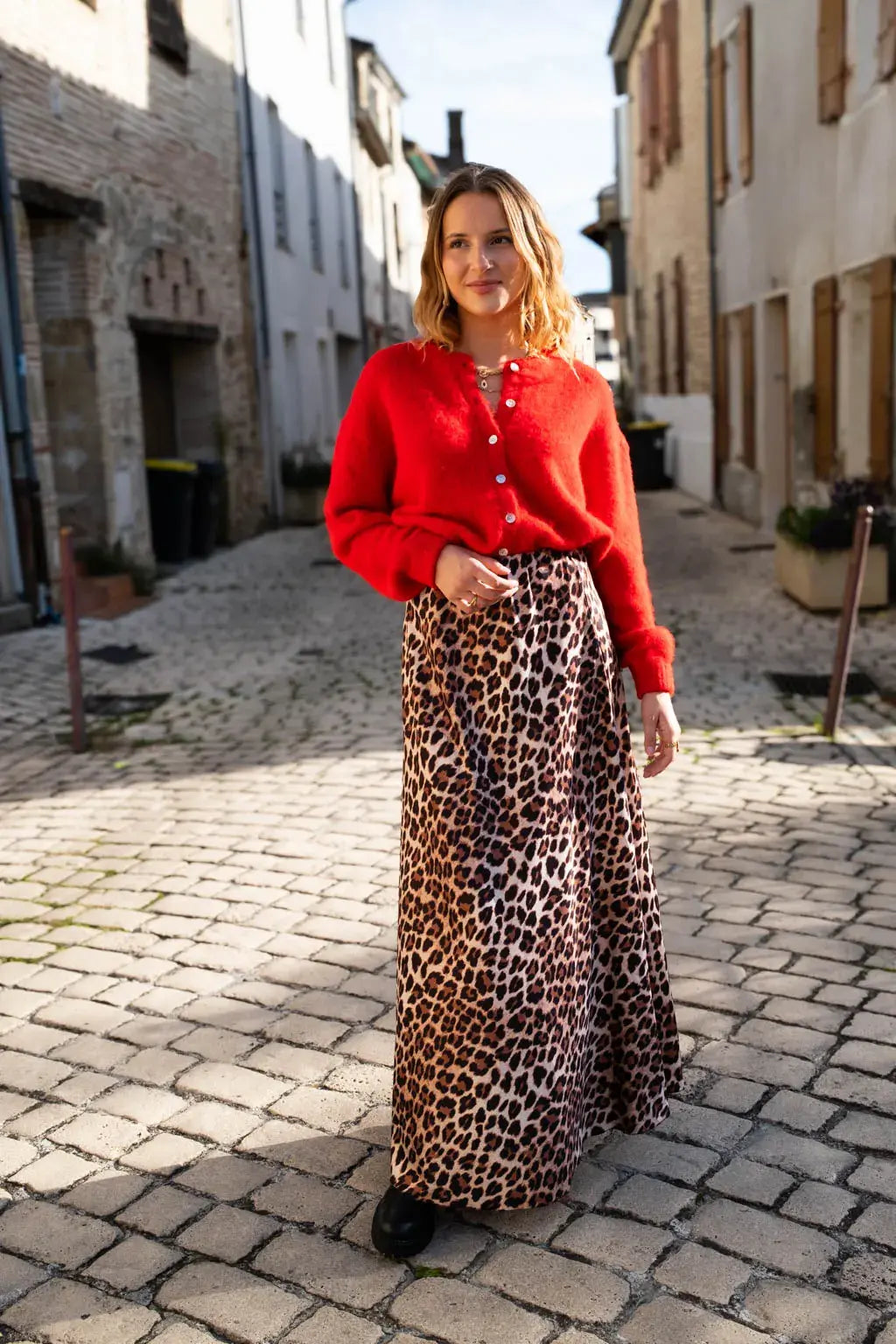 Jupe léopard - Ona