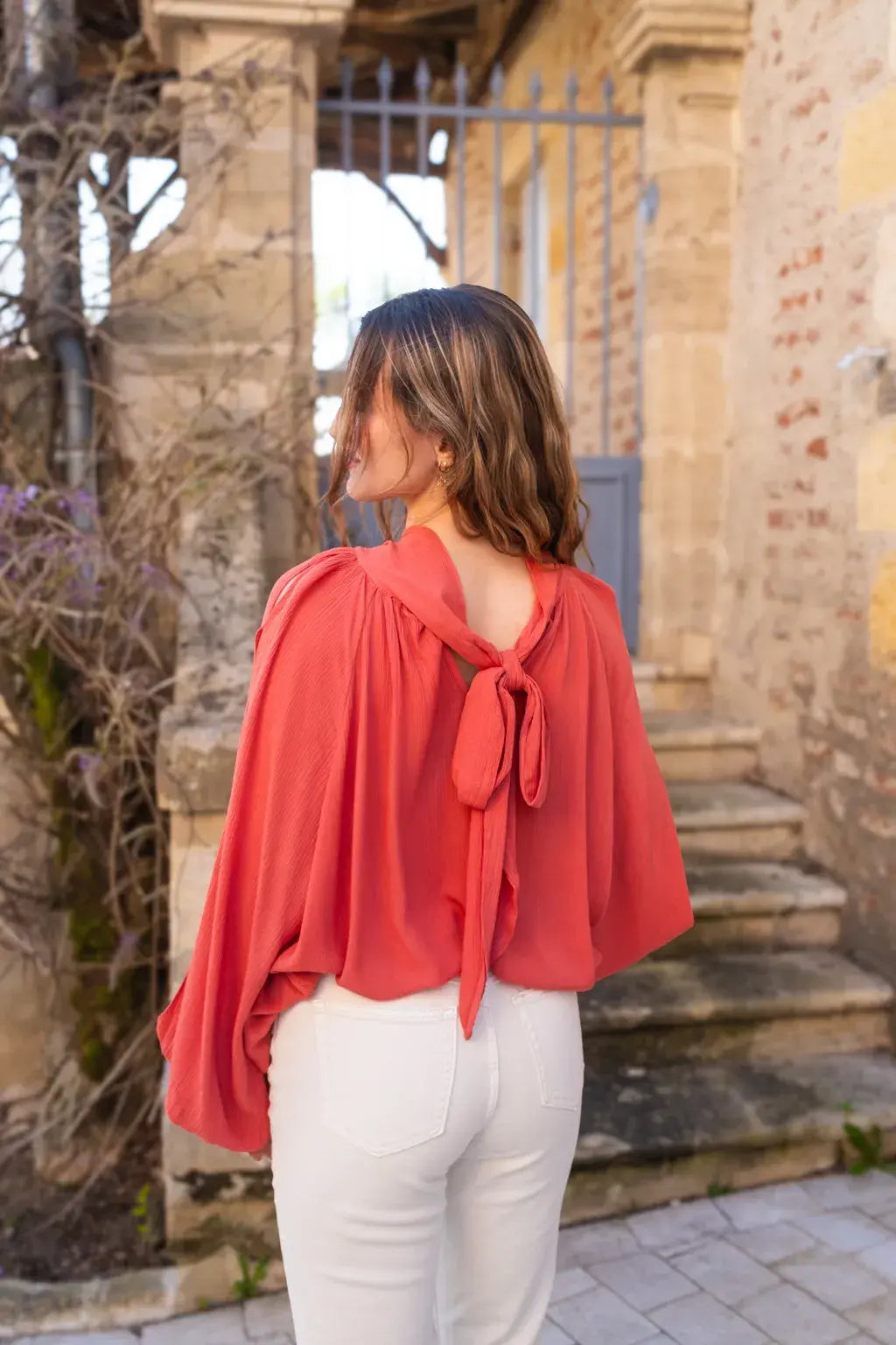 Blouse Stella terracotta