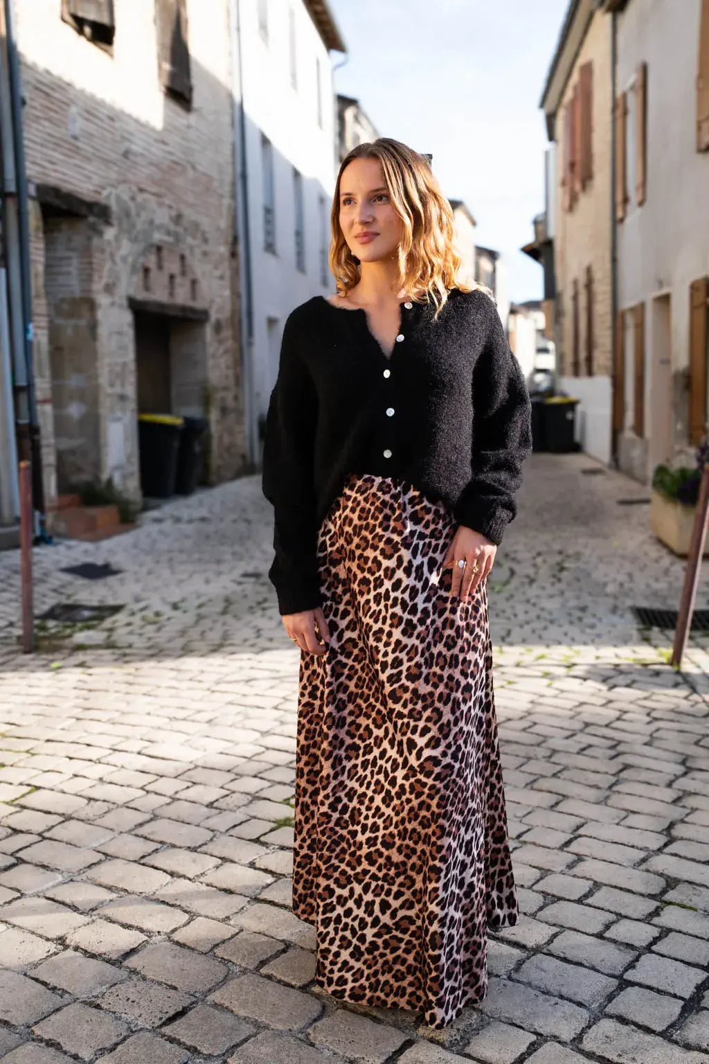 Jupe léopard - Ona