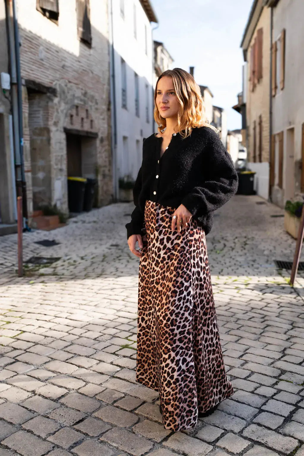 Jupe léopard - Ona