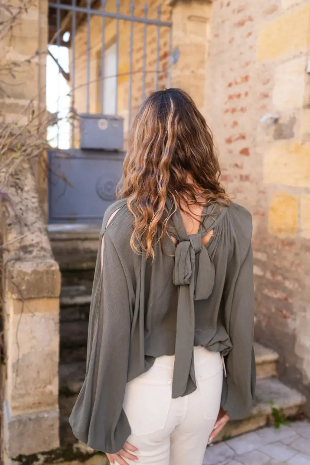 Blouse Stella kaki