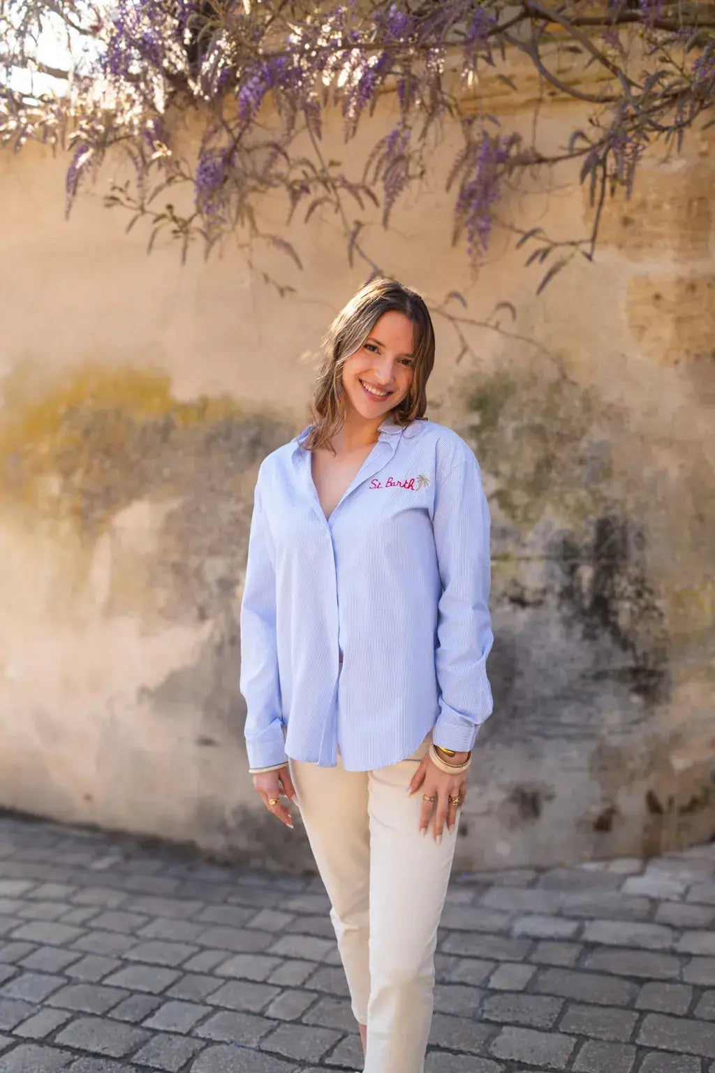 Chemise St. Barth bleue