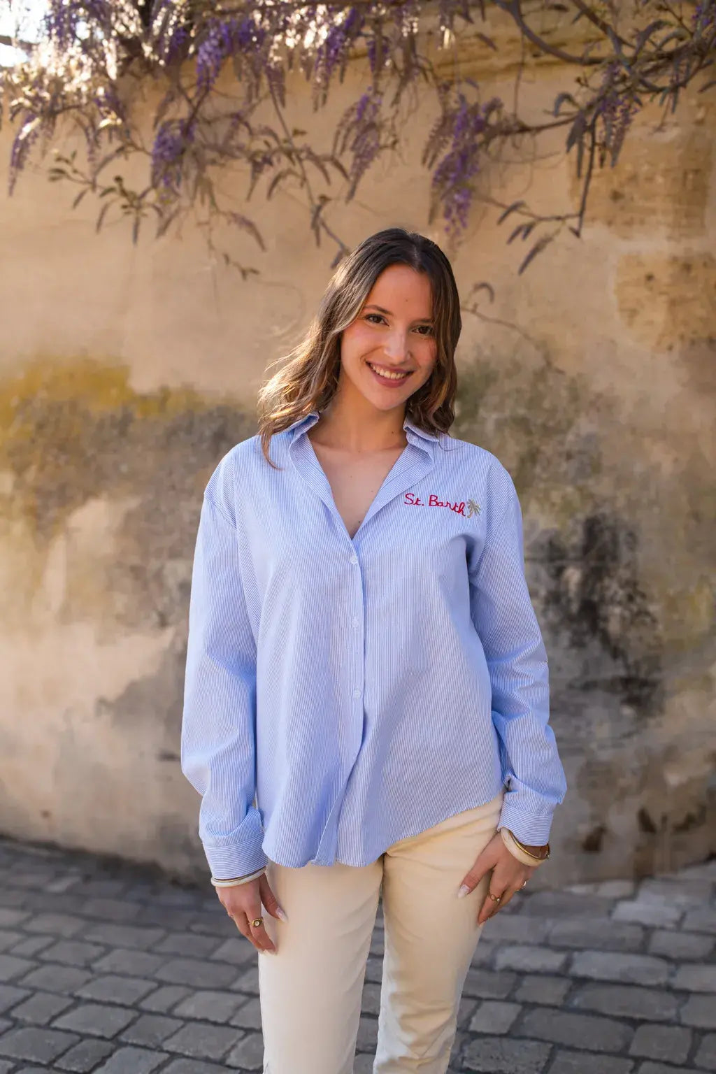 Chemise St. Barth bleue