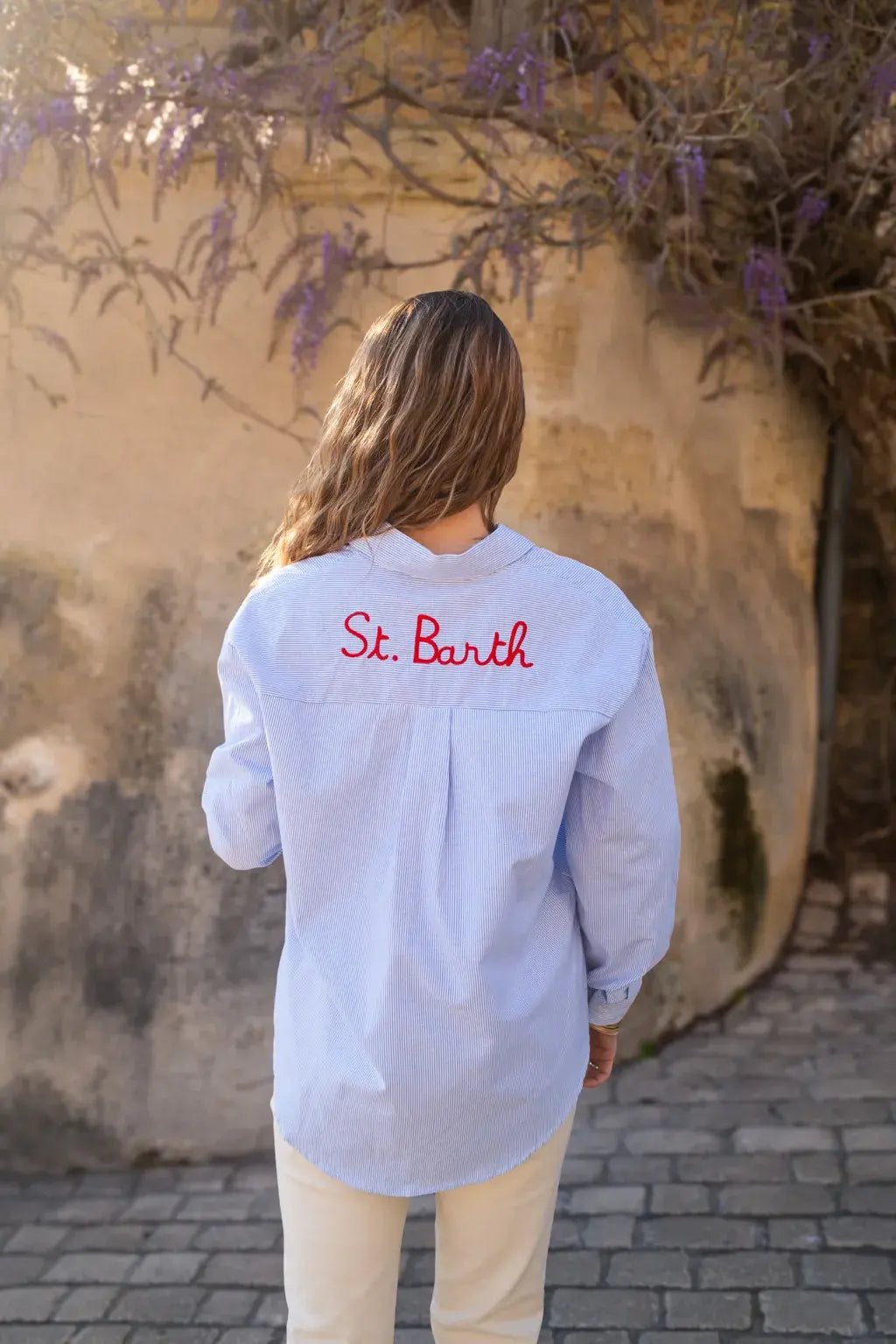 Chemise St. Barth bleue