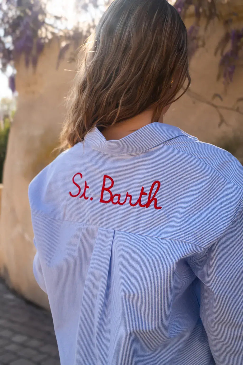 Chemise St. Barth bleue