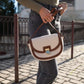 Sac Era moumoute ecru/cognac
