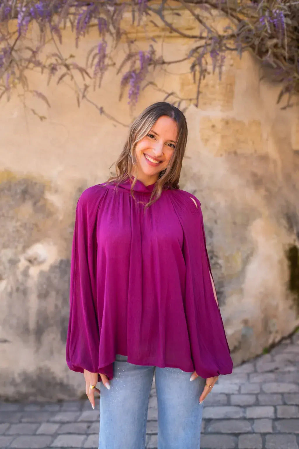 Blouse Stella framboise