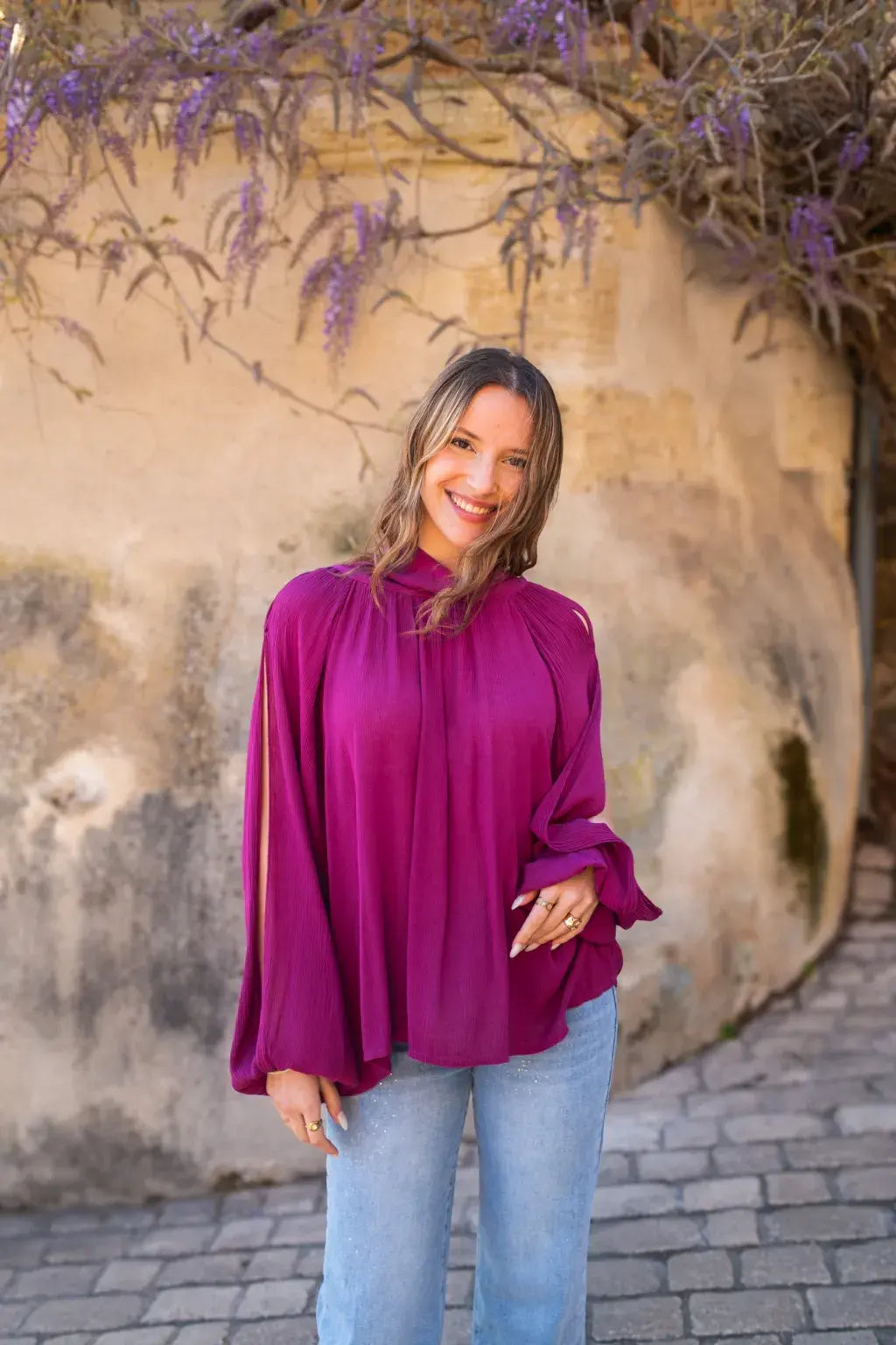 Blouse Stella framboise