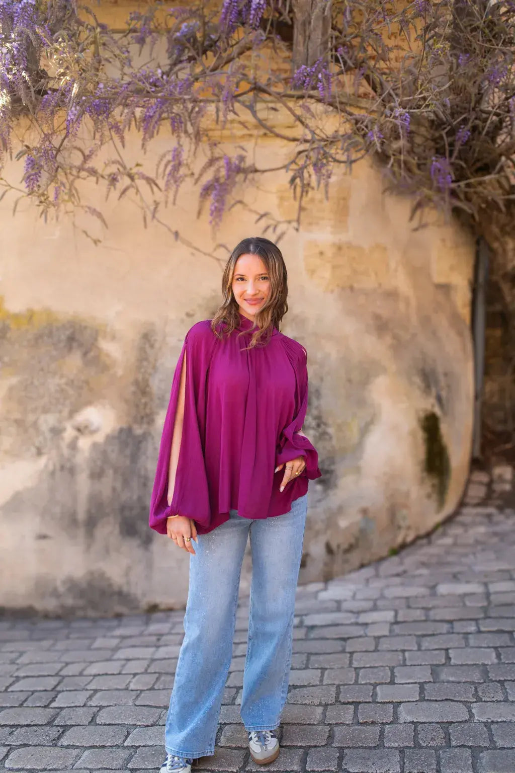 Blouse Stella framboise