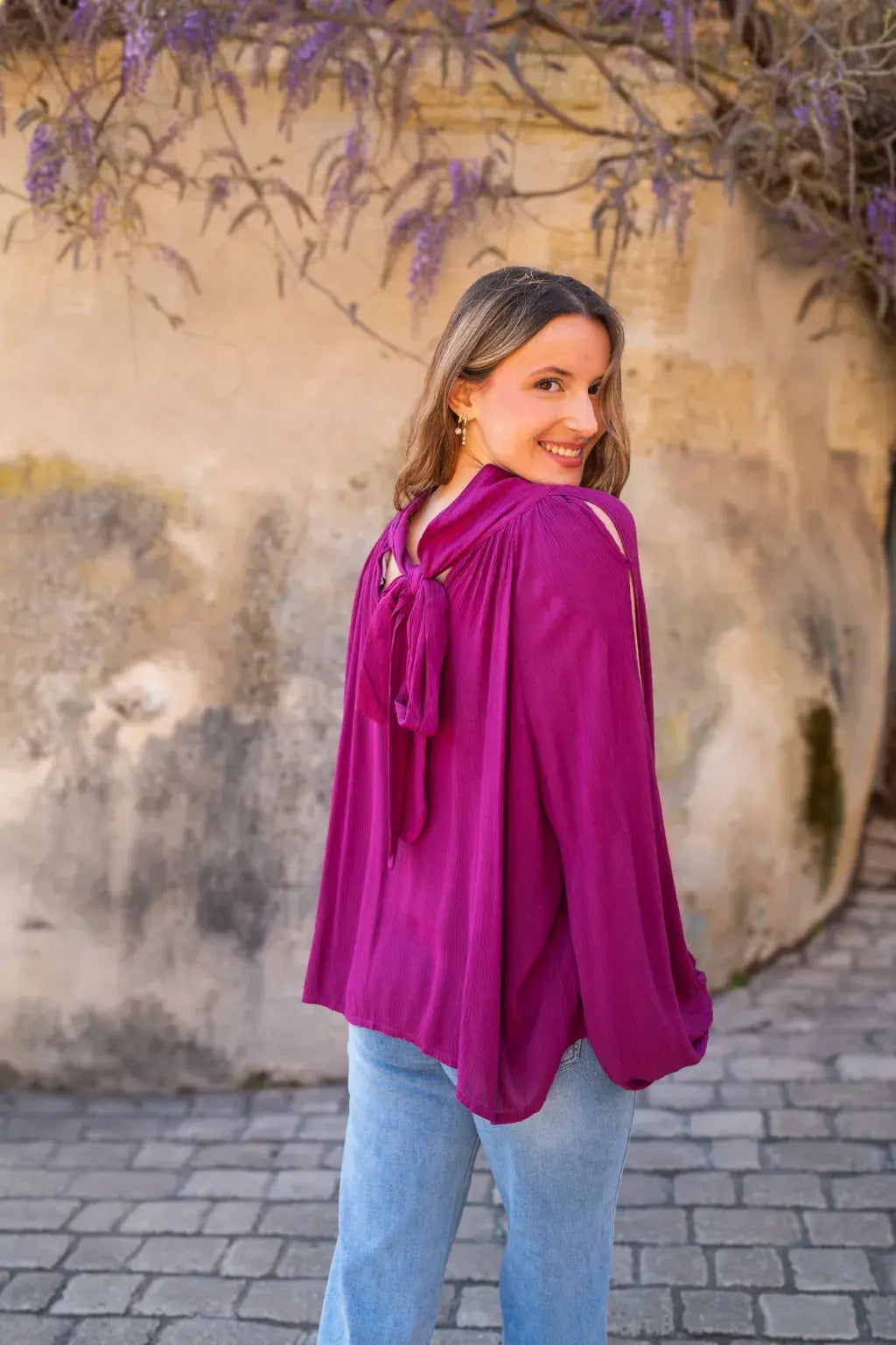 Blouse Stella framboise