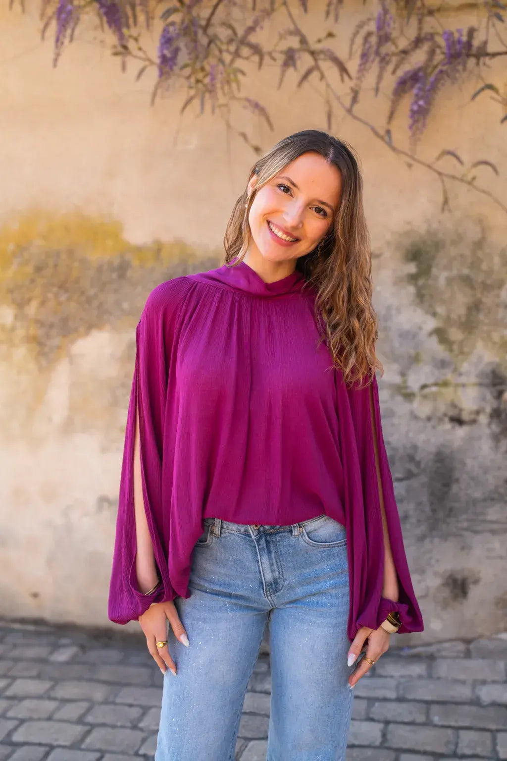 Blouse Stella framboise