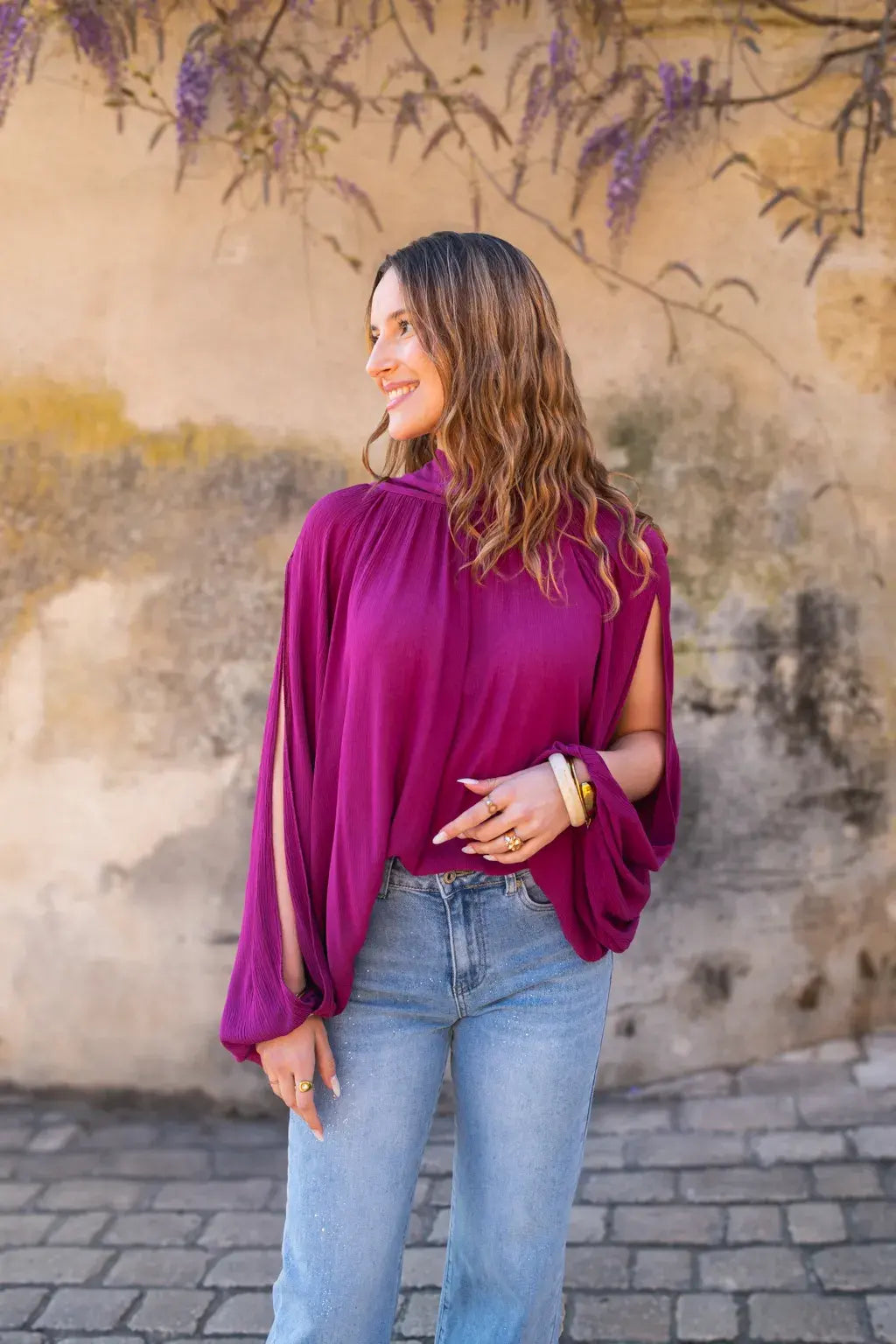 Blouse Stella framboise