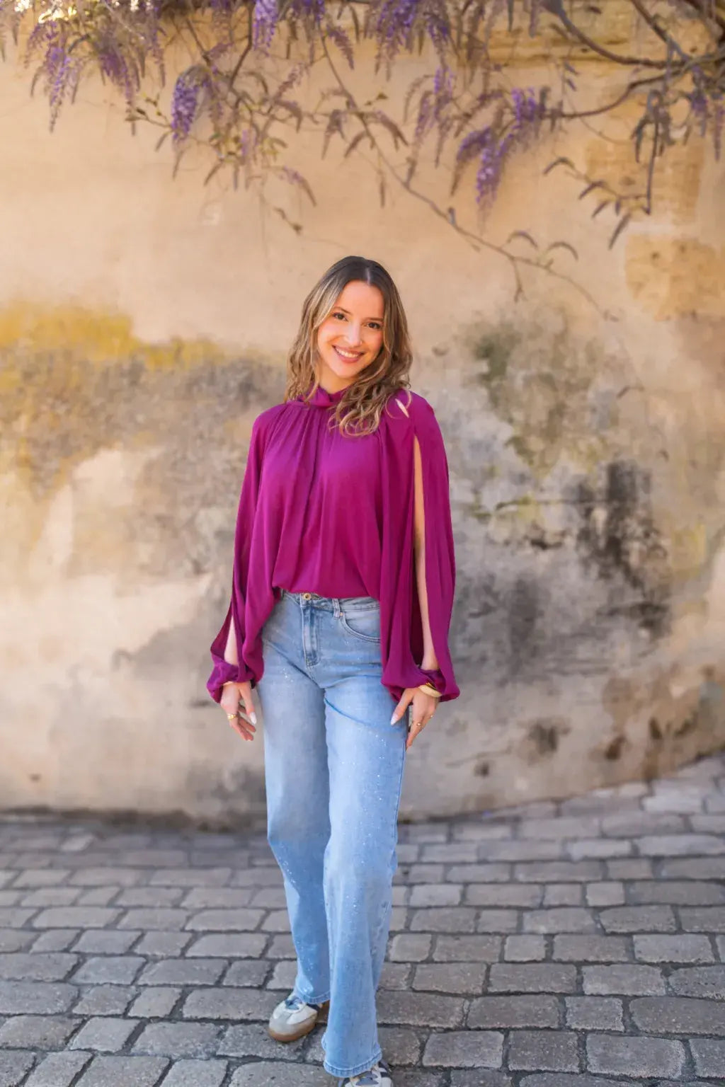 Blouse Stella framboise